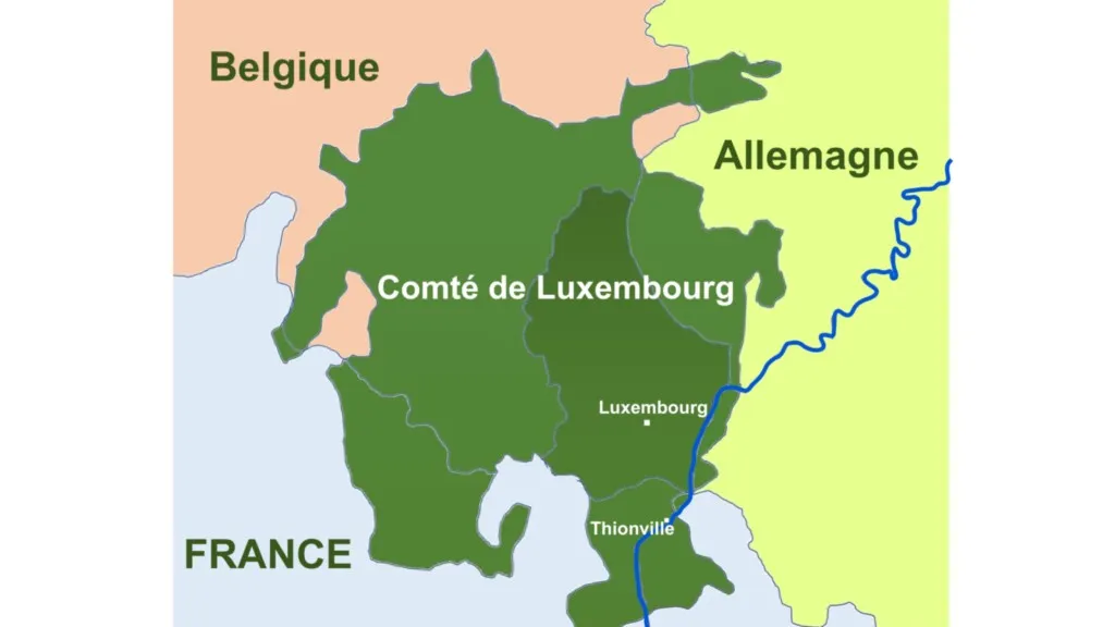 Comté de Luxembourg 1659