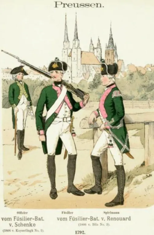 Les Prussiens à Valmy